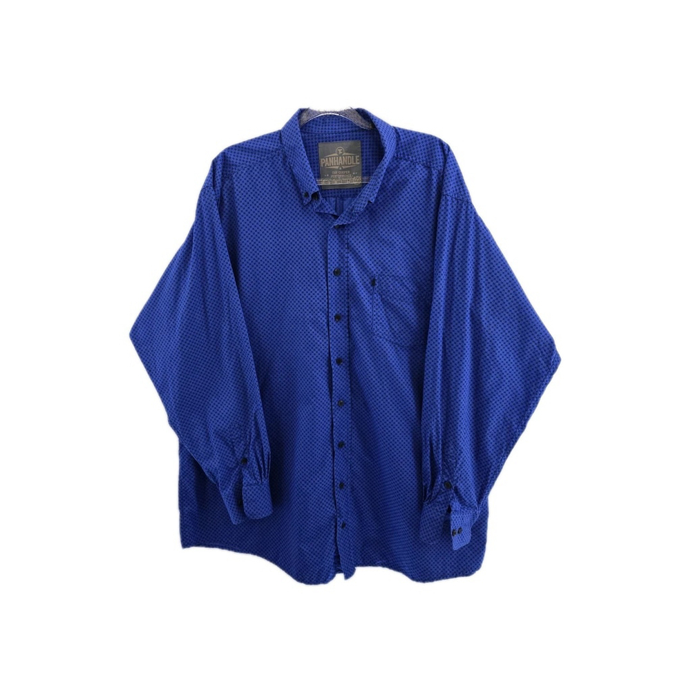 Panhandle Slim Tuff Cooper Performance Western Shirt. L Sleeve. Mens Size XXL